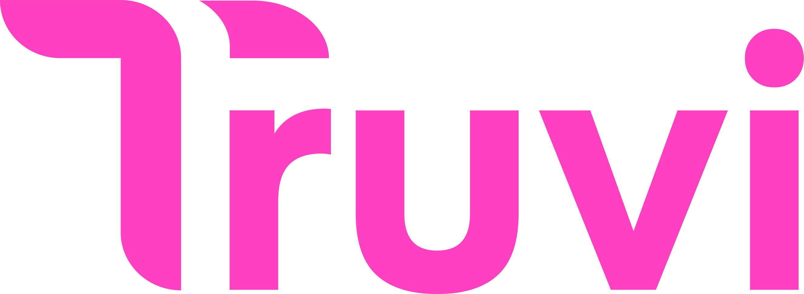 Truvi pink logo